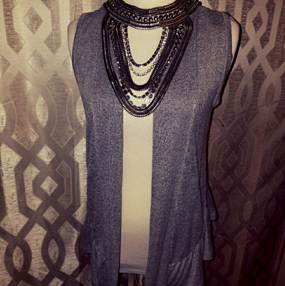 Grey blouse