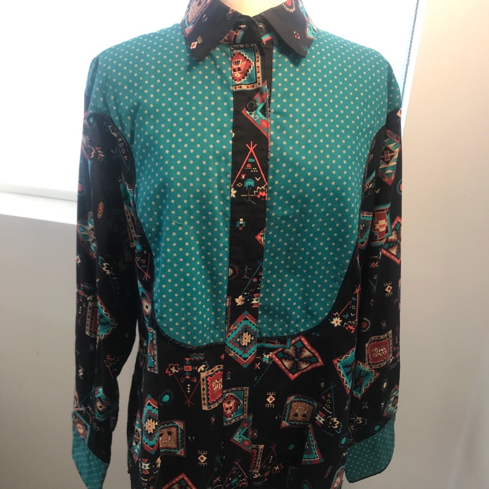 Ladies Vintage Western Shirt