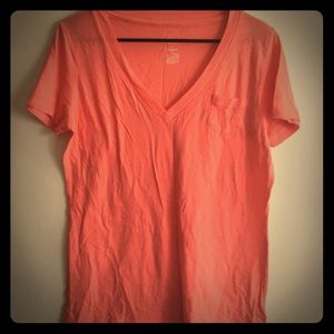 Missimo coral boyfriend tee