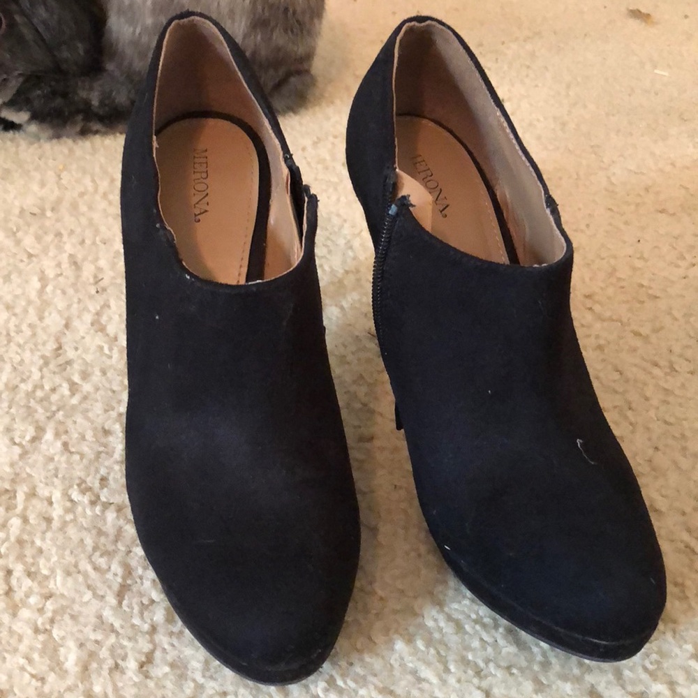 Black 4 in booties