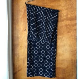 EUC Talbots navy nautical palazzo pants