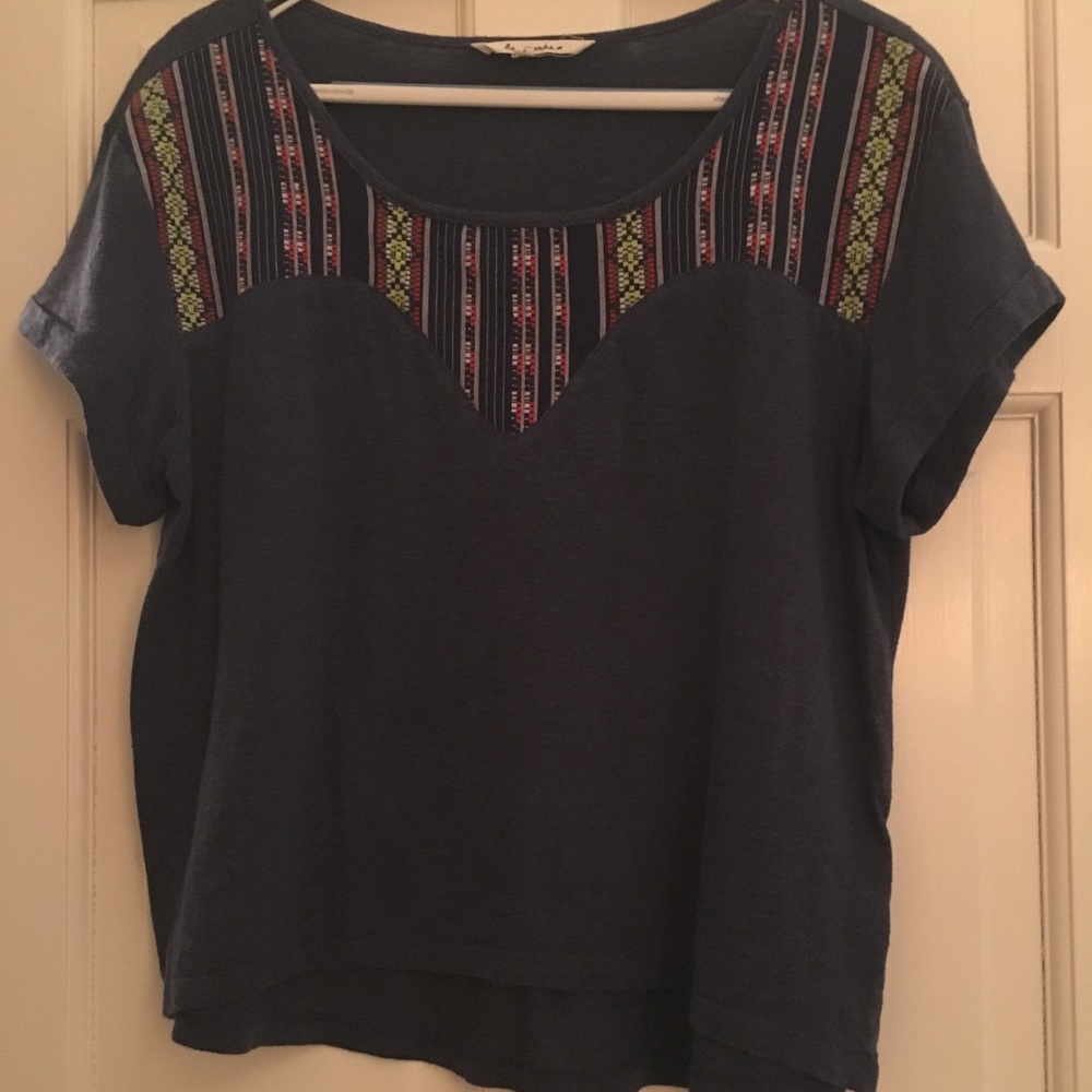 Lovemarks S/S Aztec top