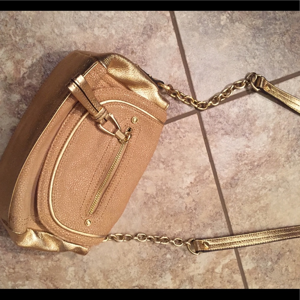 B. Makowsky Gold Crossbody