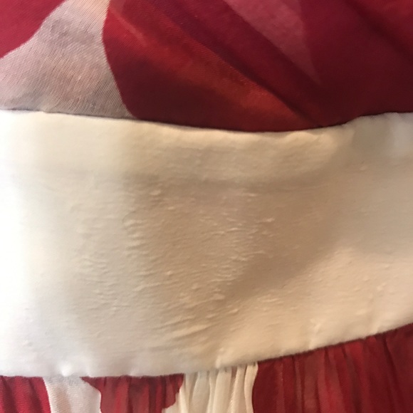 D&G silk bustier style strapless floral dress - Picture 3 of 8