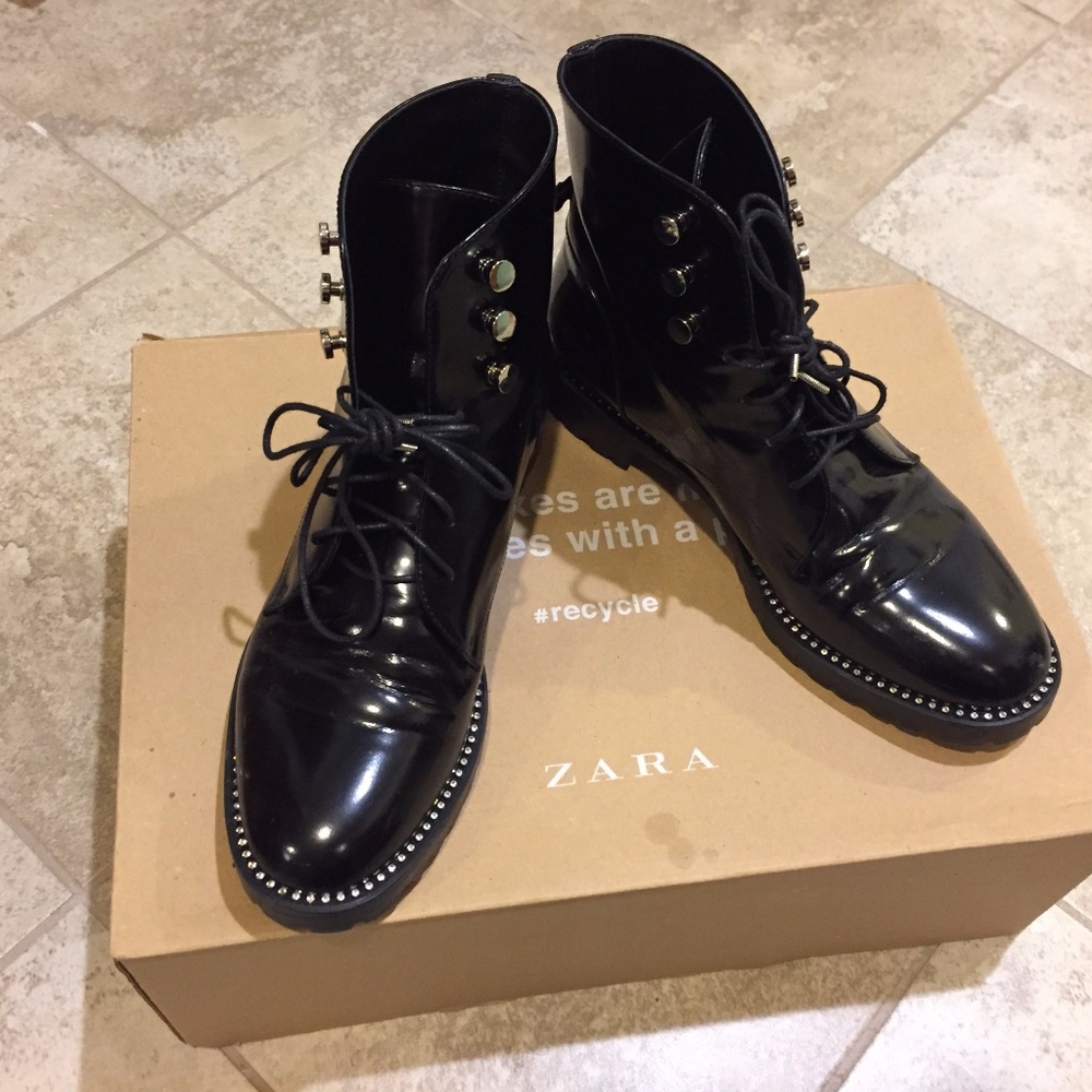 Lace Up Boot with Swarovski