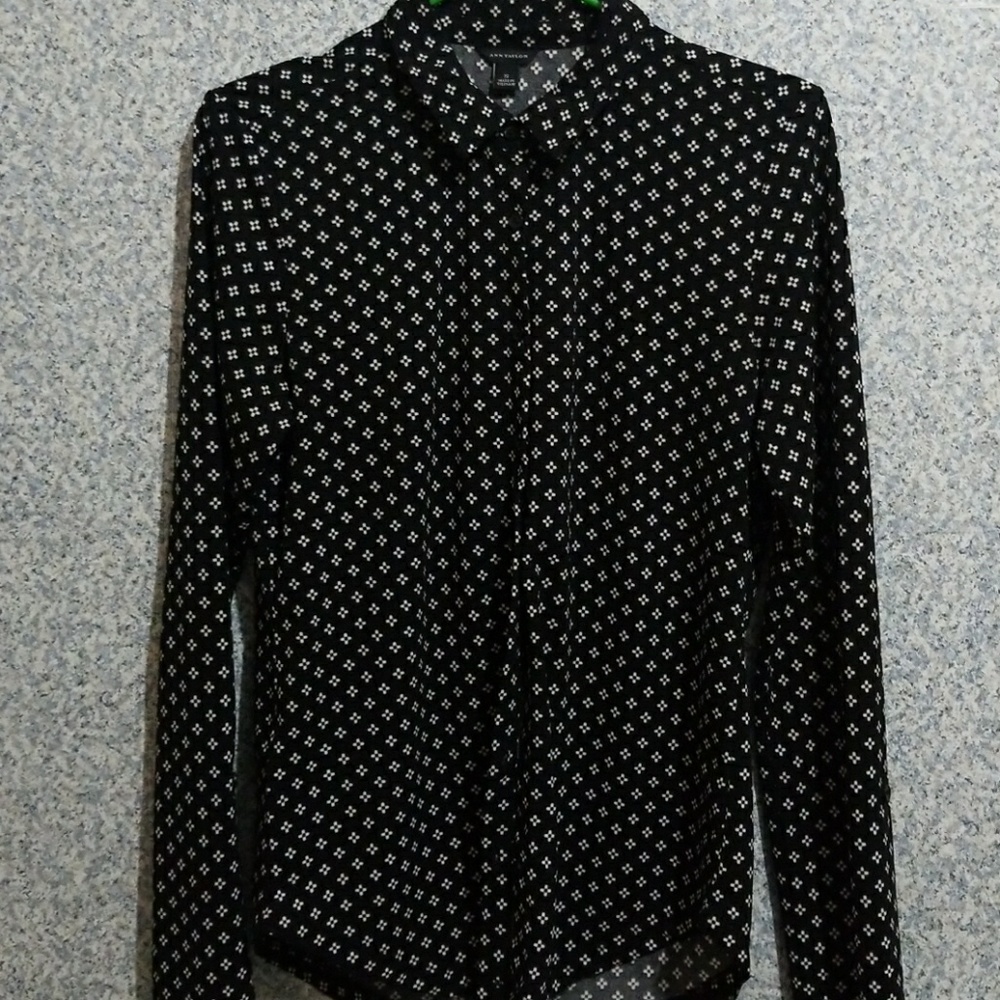 Ann Taylor Patterened Shirt