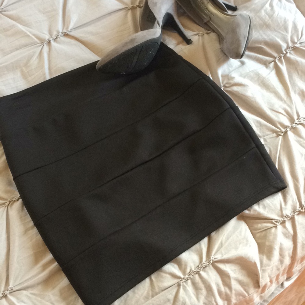 Black Bandage Pencil Skirt