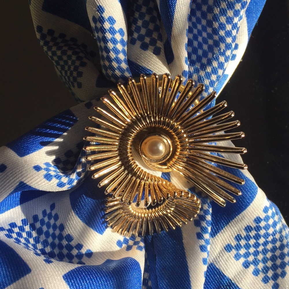 Vintage Scarf Clip