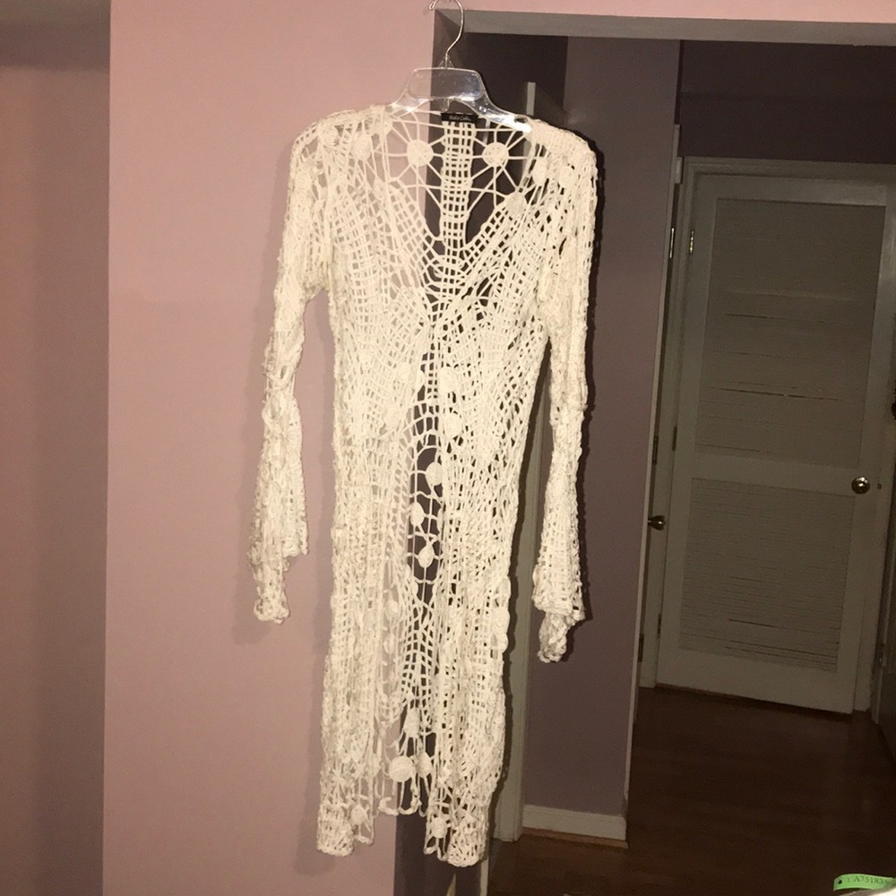 Stunning cardigan duster...would fit a s/m