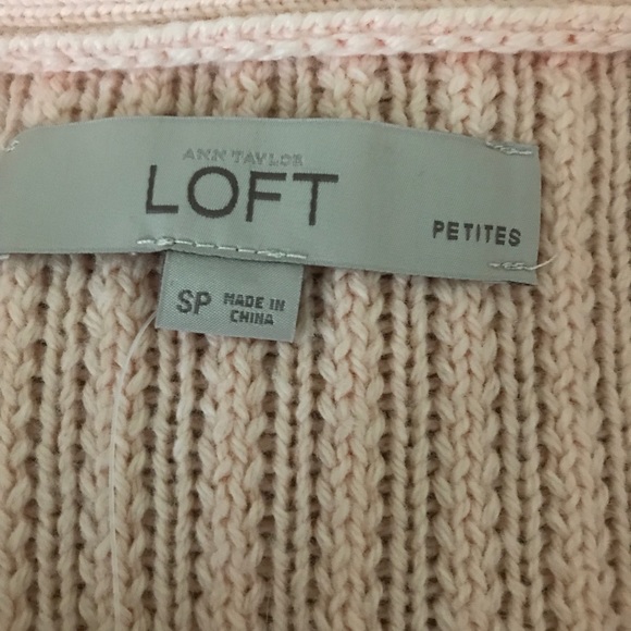 Loft Pink Sweater - Picture 2 of 3