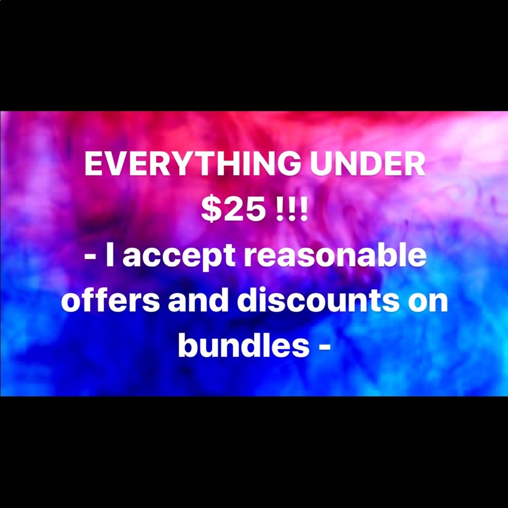 EVERYTHING UNDER $25!!!💓