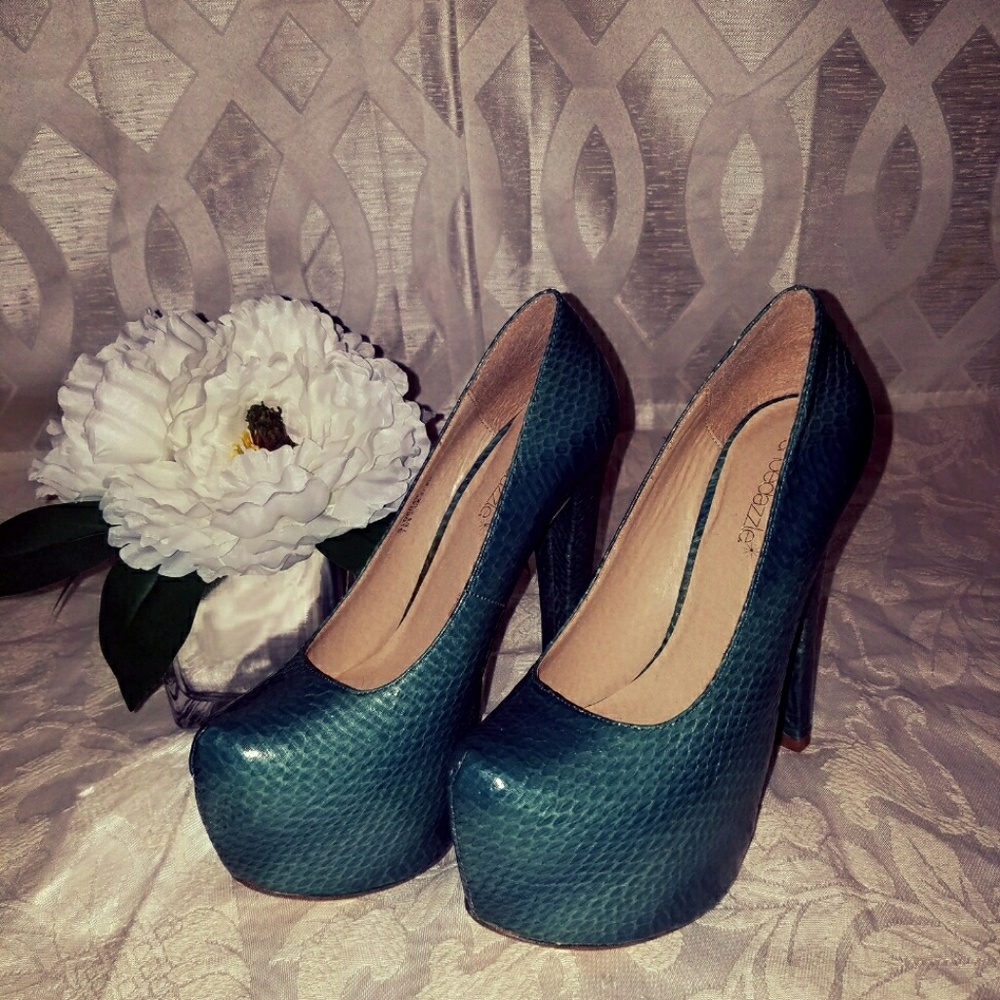 Green heels