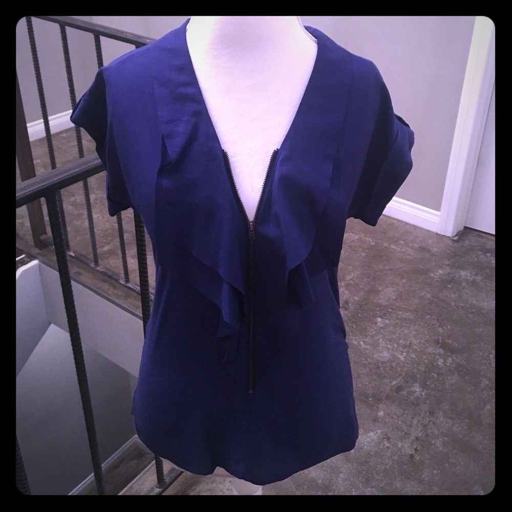 Reiss cotton & viscose blouse for day or night!