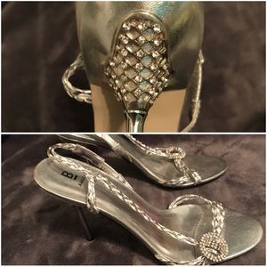 Formal Heels with Rhinestone Heel
