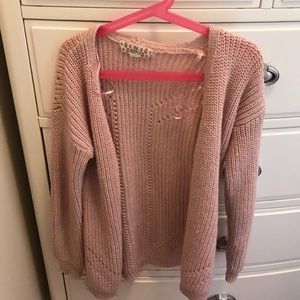 Pink Cardigan