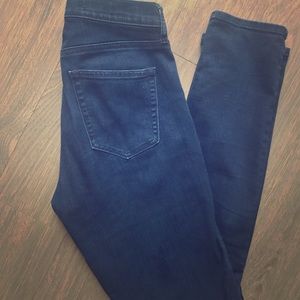 Gap slim leg dark wash jeans