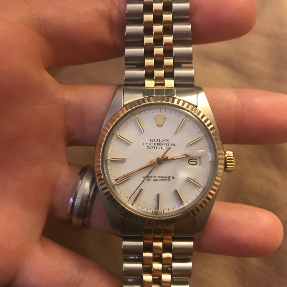 Rolex Datejust 1601 14k gold