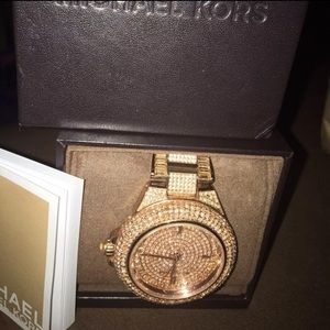 Glitz Chronograph MK Watch