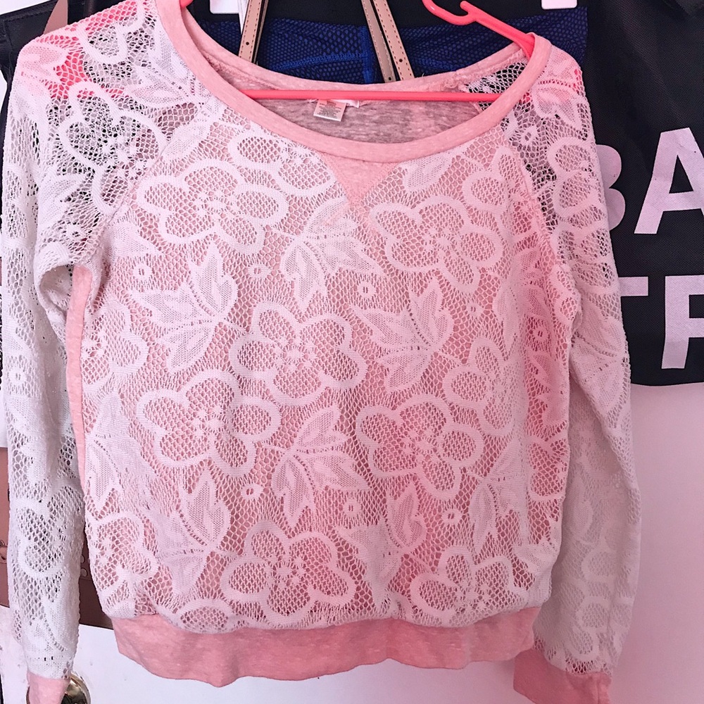 Small Lacey T shirt. Worn only a few times!