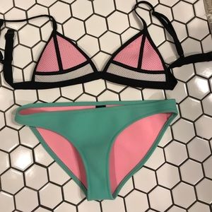 Triangl bubble mint set