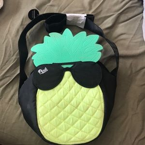 Pink pineapple cooler