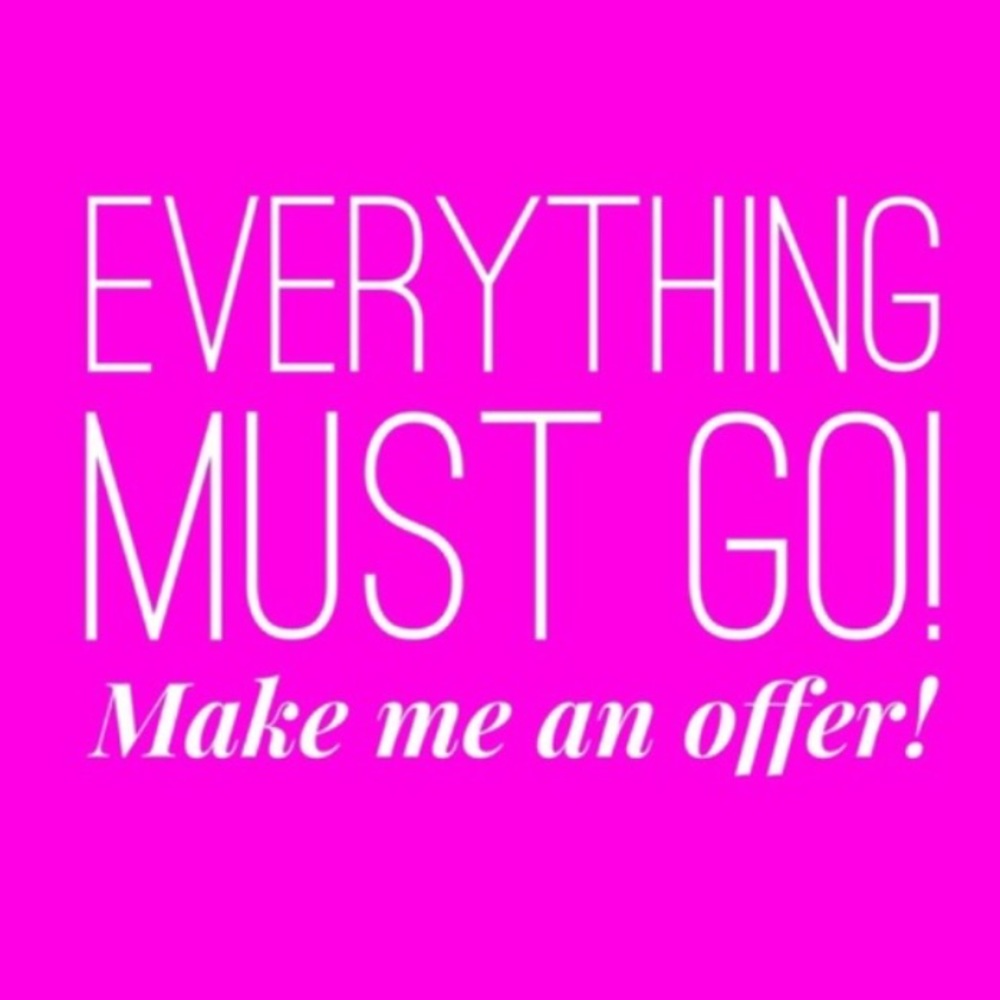 Make an offer all will be accepted!