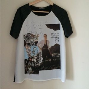 Zara Graphic Tee