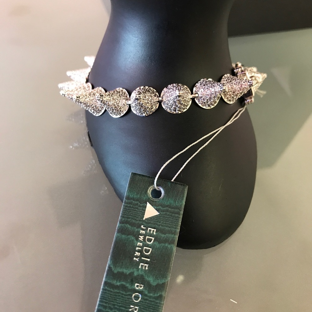 Eddie Borgo small pave cone bracelet