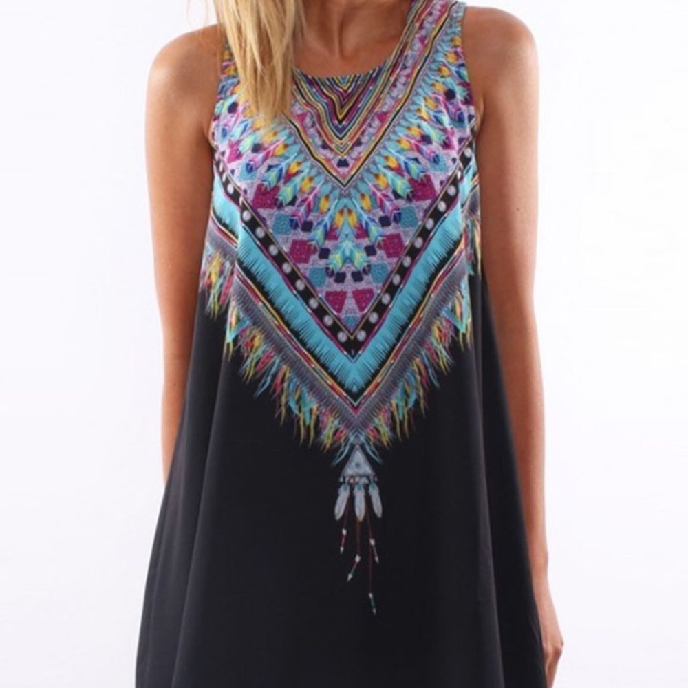 Tribal summer dress
