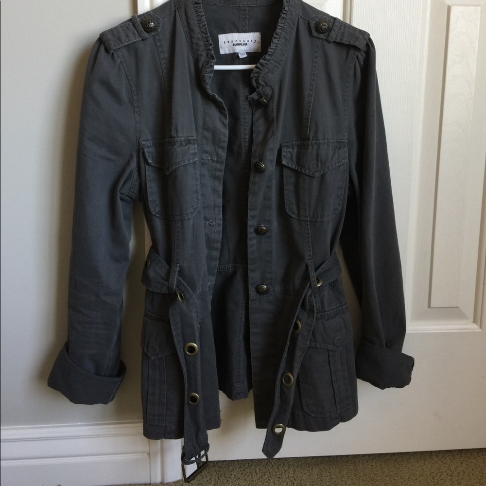EUC sanctuary surplus jacket