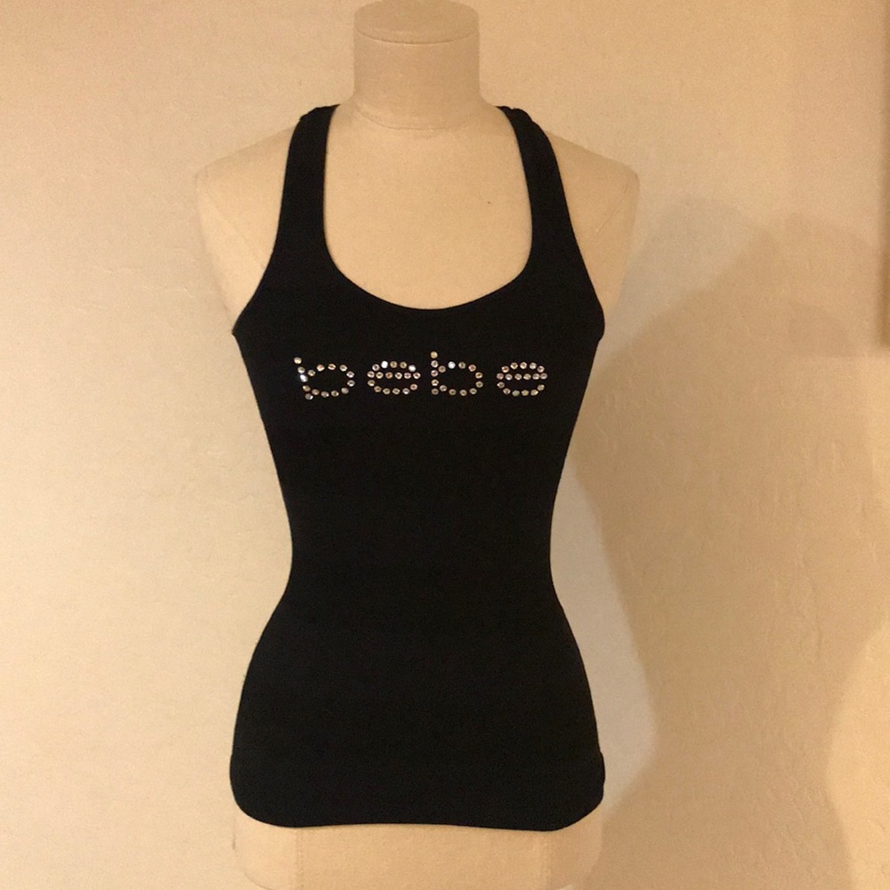 ❤️SOLD on Mercari❤️Bebe Razor Back Tank P/S