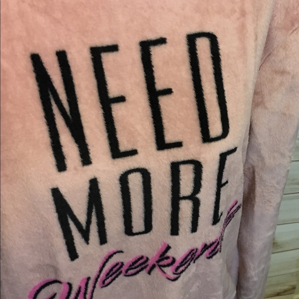 Soft pink sweatshirt (NWOT) - Picture 4 of 4