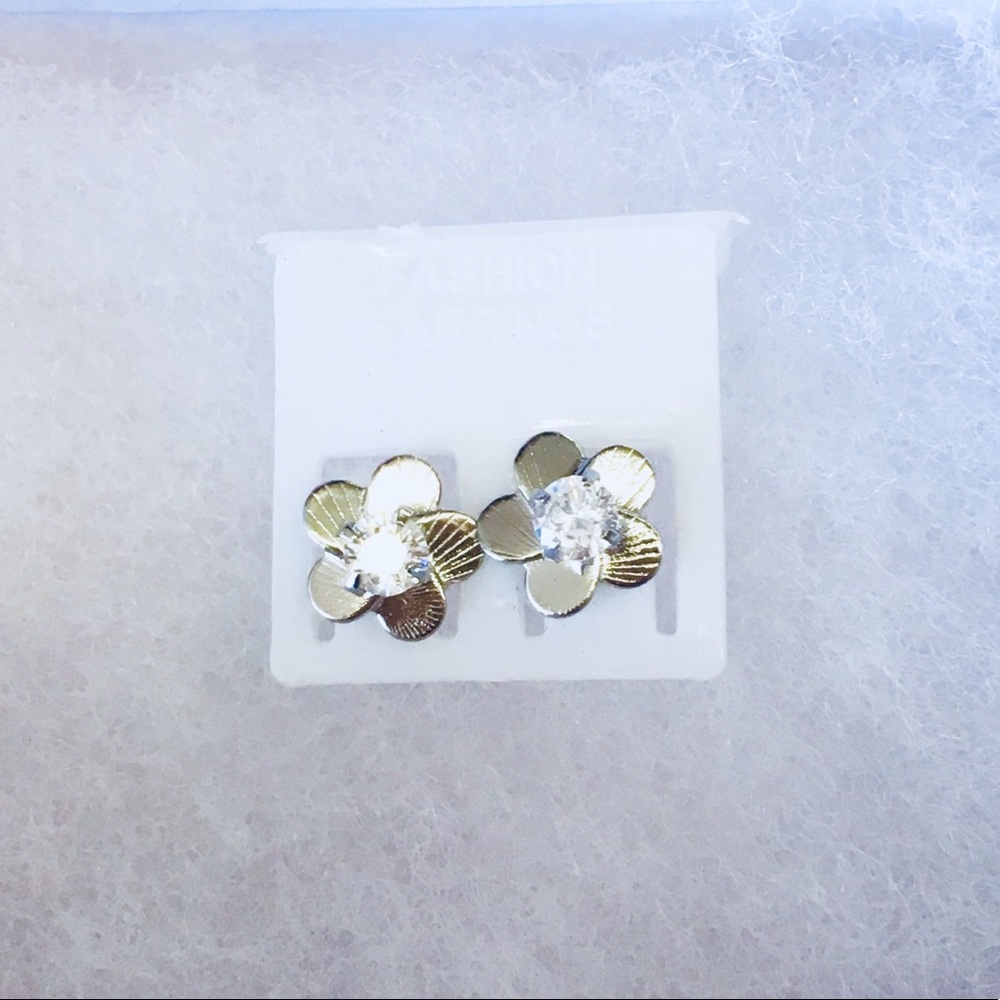 Beautiful White Stone Earrings