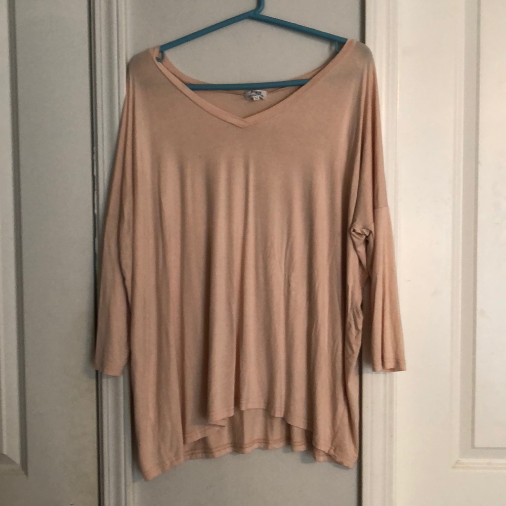 Blush 3/4 sleeve Piko
