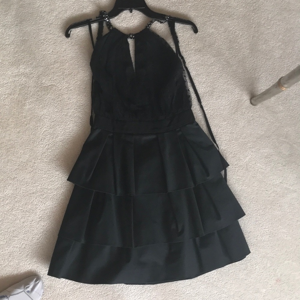 BCBG MAXAZRIA halter cocktail dress