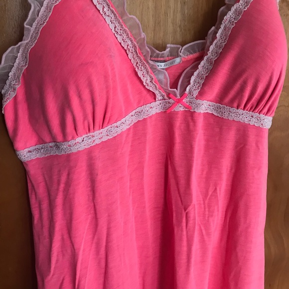 Pink victory’s secret night gown. Size LG - Picture 4 of 4