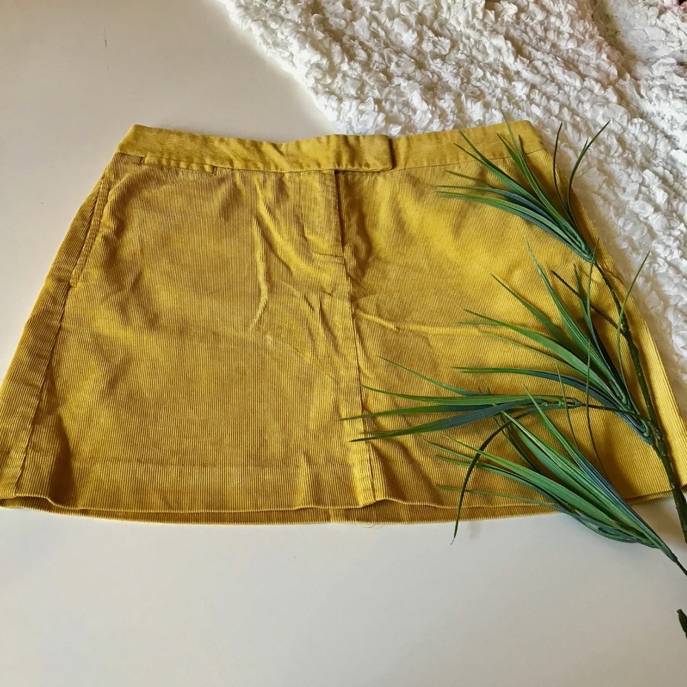 J.Crew corduroy mini skirt