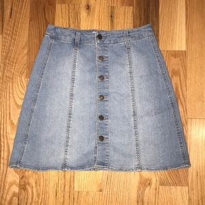 Denim skirt