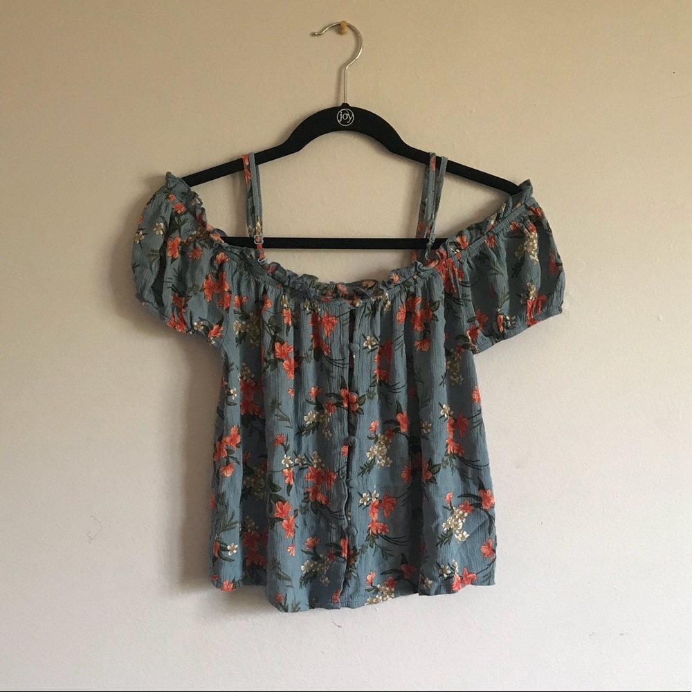 off the shoulder blouse