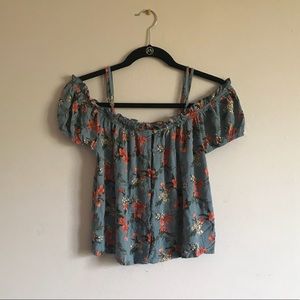 off the shoulder blouse