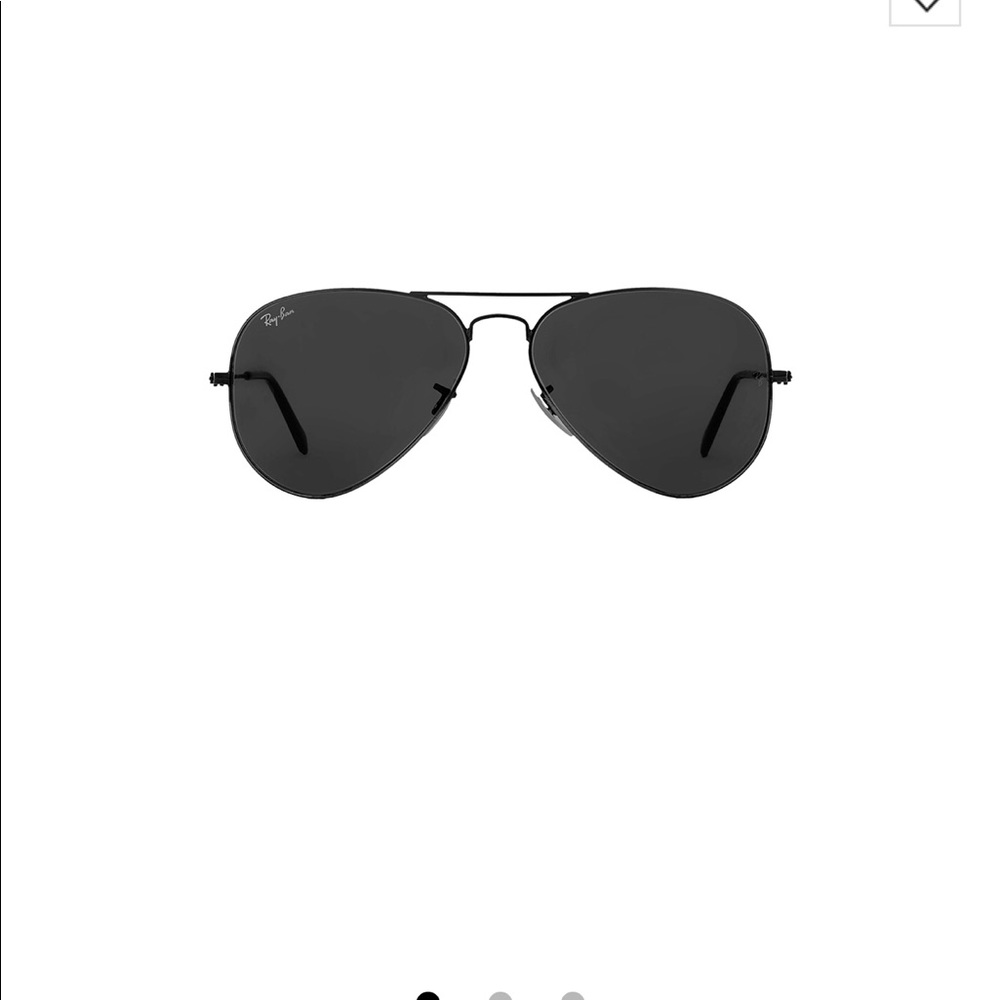 Ray-ban aviator BLACK AND BLACK POLARIZED