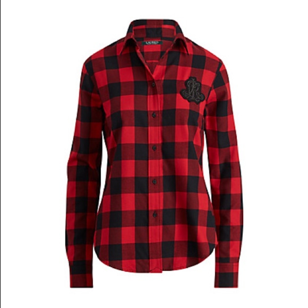 Ralph Lauren brand NWT buffalo plaid shirt.