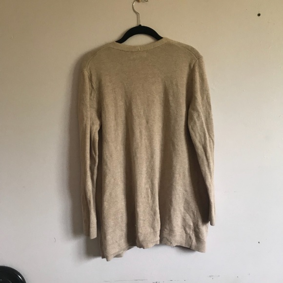 pink/tan cardigan sweater - Picture 3 of 3