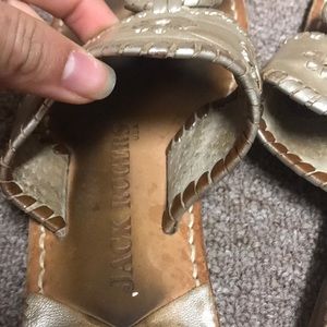 Jack Rogers Shoes - Jack Rogers Platinum sandals Size 6 Jack Rogers Shoes - Jack Rogers Platinum sandals Size 6