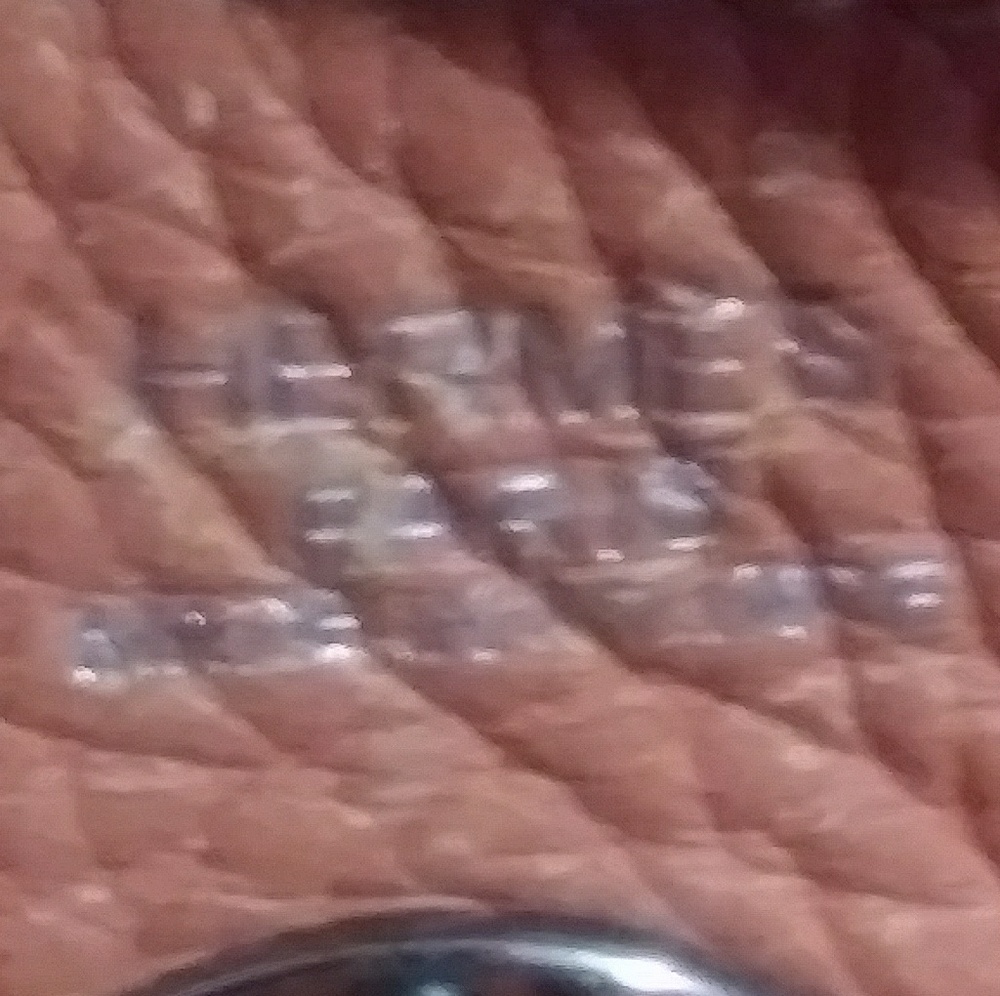 Hermes orange everyday bag