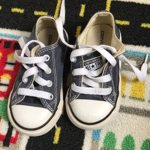 Navy toddler converse