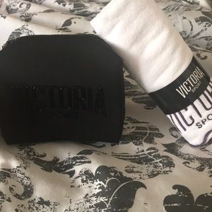 Victoria’s Secret gym bag and towel bundle NWT