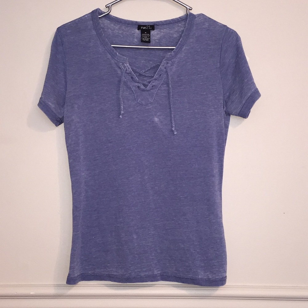 Lace Up Top