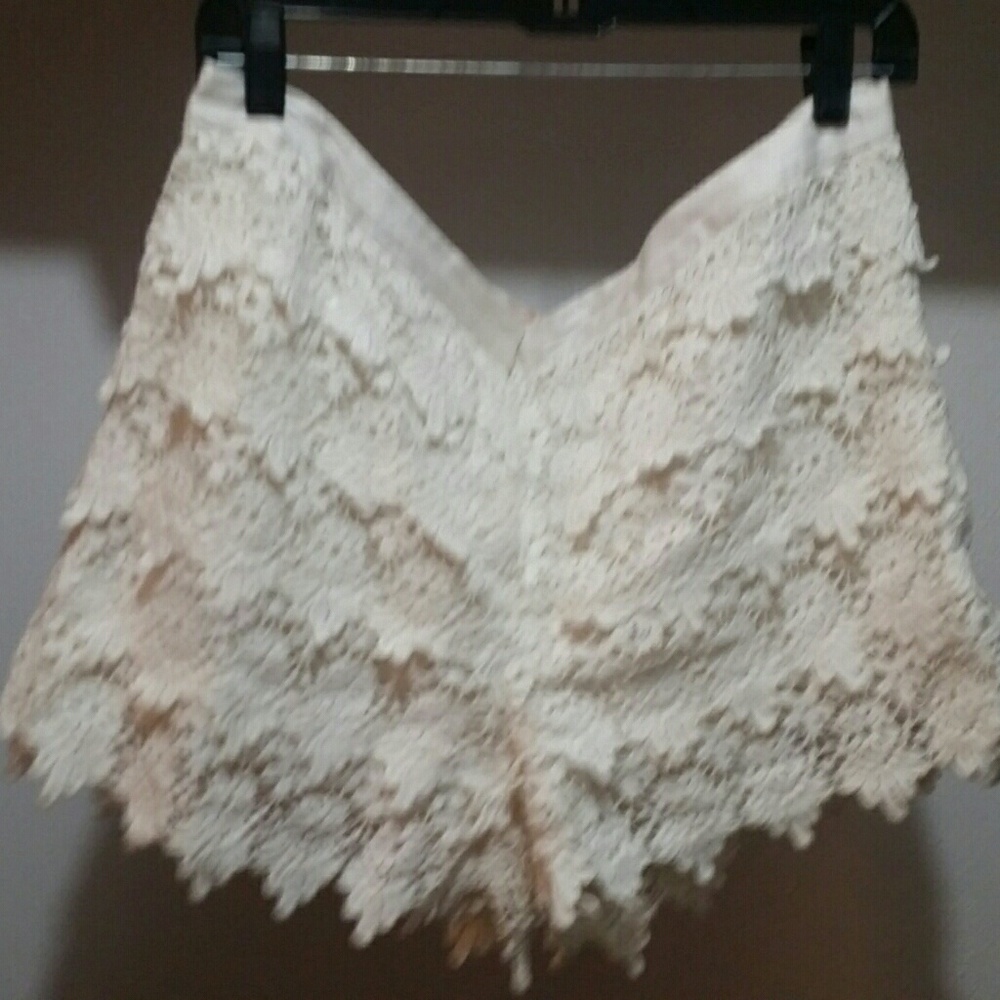 Lace shorts