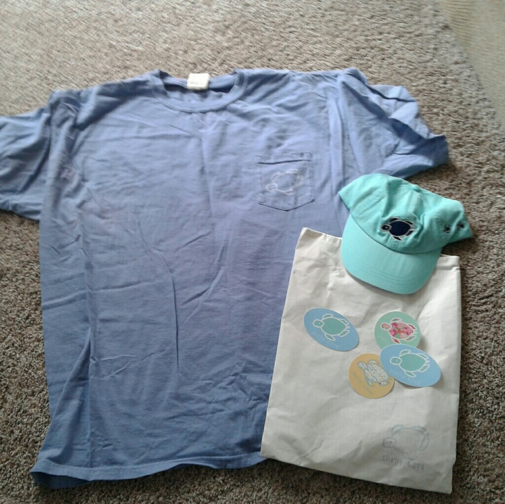 Womens hat,shirt,bag,stickers
